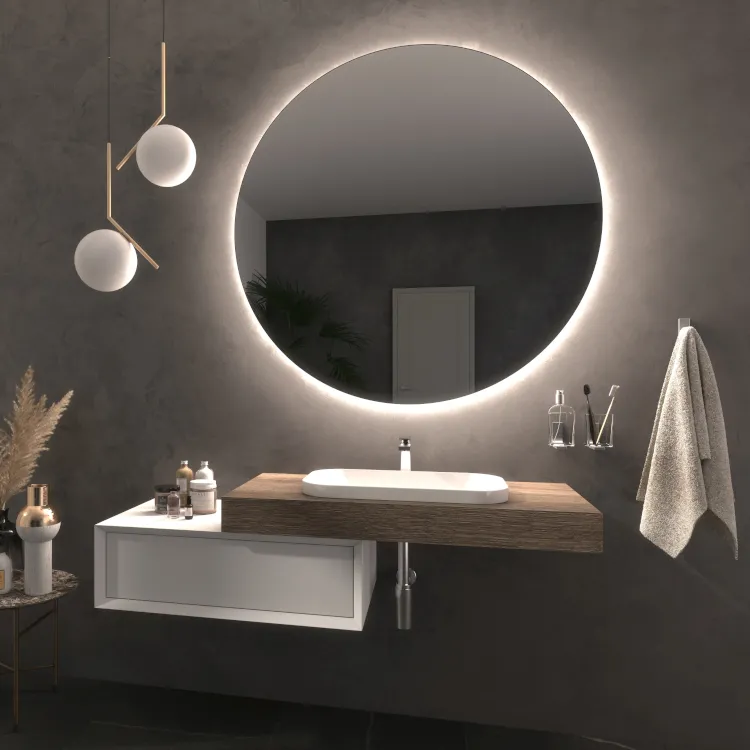 Capraia specchio Ø60 luce calda codice prod: T015/CA product photo