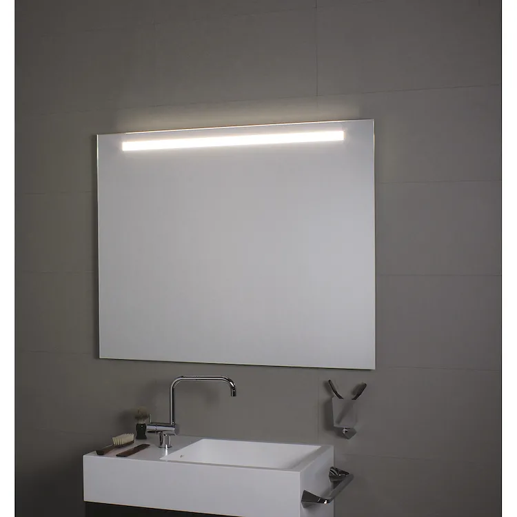 Comfort line led lc0345 specchio lunghezza 105 altezza 60 illuminazione frontale superiore codice prod: LC0345 product photo