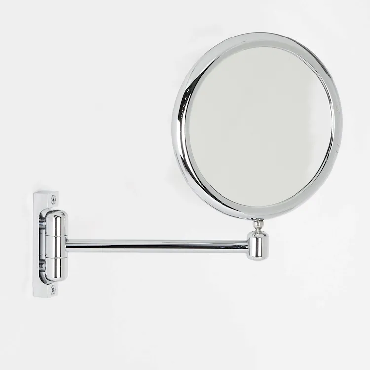 Doppiolo specchio ingranditore x2 tondo cromato codice prod: 47/1KK2 product photo