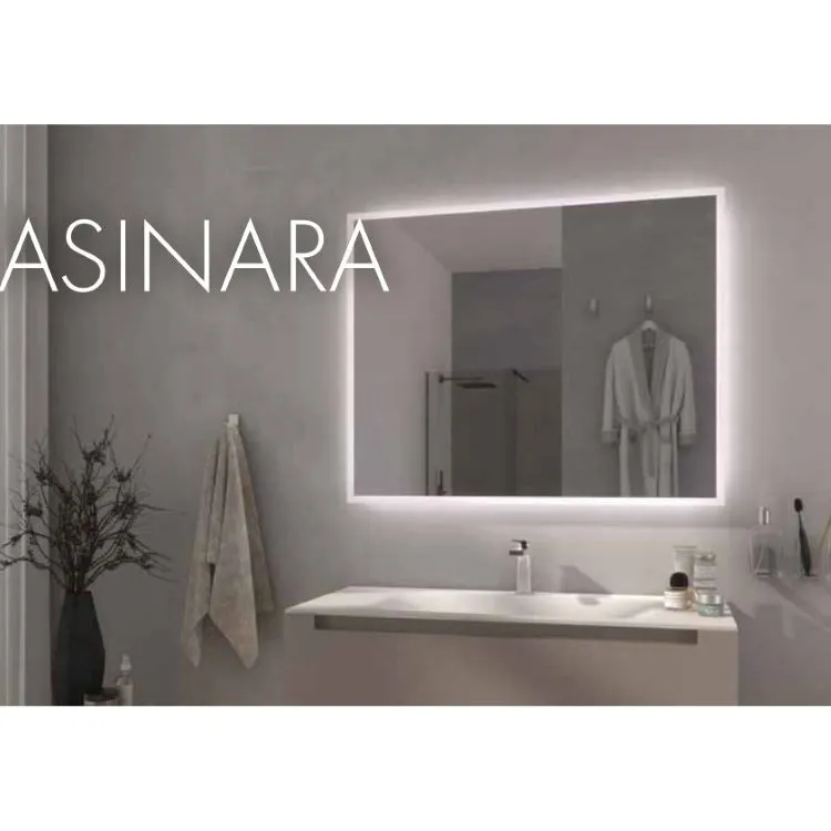 Specchio Led L100 H60 3000 K serie Asinara codice prod: L46025/CA product photo