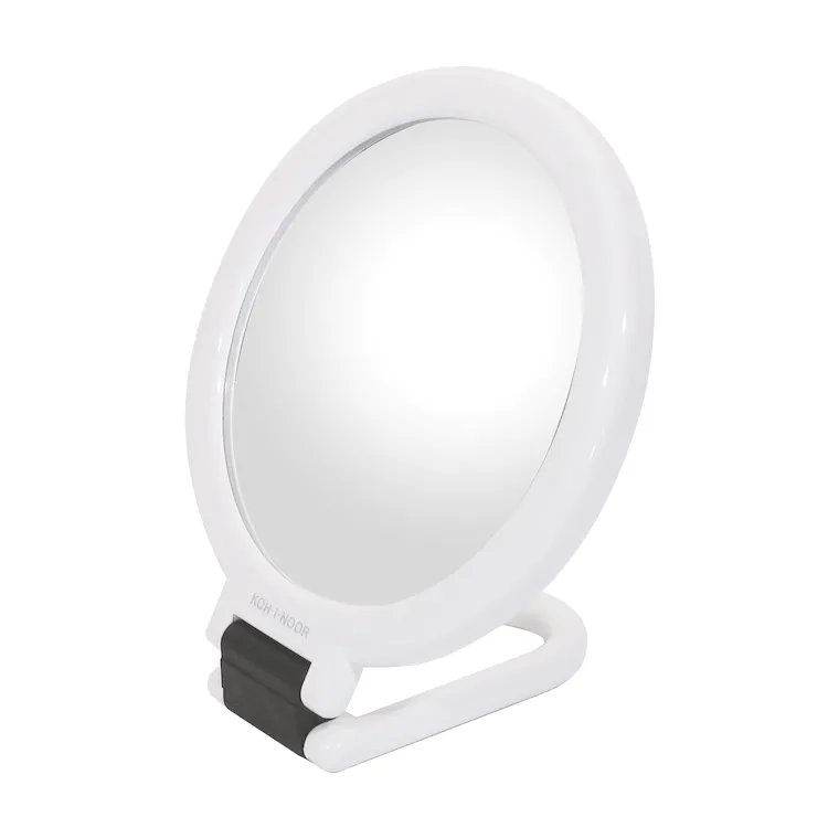 Toeletta sc152v-3 specchio con manico pieghevole d.14 bianco codice prod: SC152V-3 product photo