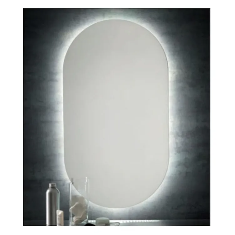 Living specchio ovale 50x90 con led perimetrale codice prod: 000LV01LED product photo