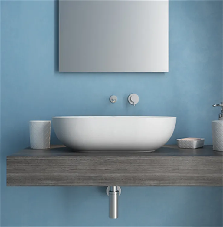 T-Edge lavabo da appoggio 60x41 bianco lucido codice prod: B6O60BO product photo