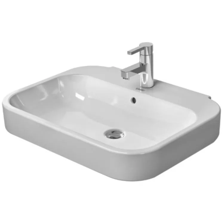Happy D.2 lavabo 65x50 bianco lucido monoforo codice prod: 2316650000 product photo