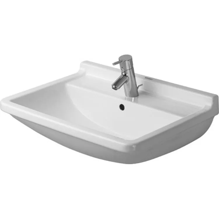Starck3 lavabo 65x48,5 bianco lucido monoforo codice prod: 0300650000 product photo