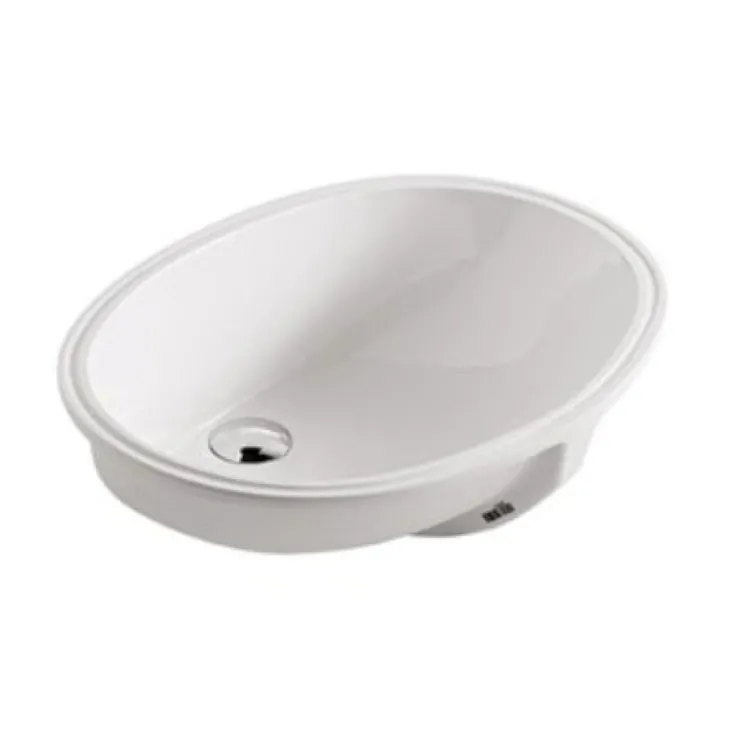 Denise lavabo a incasso 56x43 bianco lucido monoforo codice prod: 6002 product photo