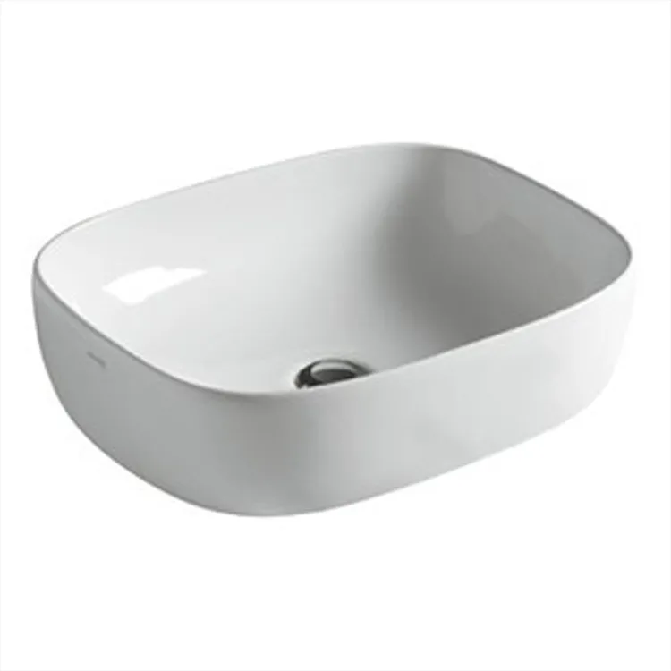 Dream lavabo appoggio 50x38 bianco lucido codice prod: 7301 product photo