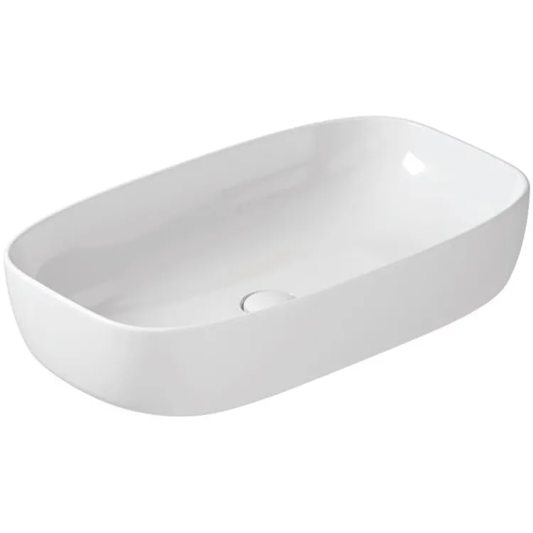Dream lavabo da appoggio 64x38 bianco lucido codice prod: 7300 product photo