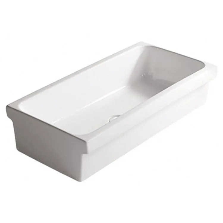 Ninive lavabo canale sospeso 120x45 bianco codice prod: 2007 product photo