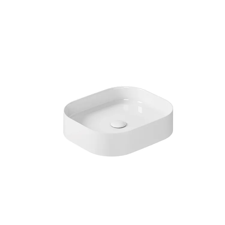 Smart b lavabo 38x45 round bianco codice prod: 7406 product photo