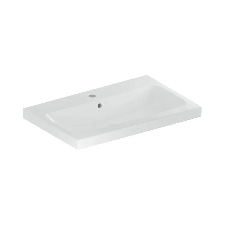 Icon Light lavabo 75x48 bianco lucido monoforo codice prod: 501.835.00.1 product photo