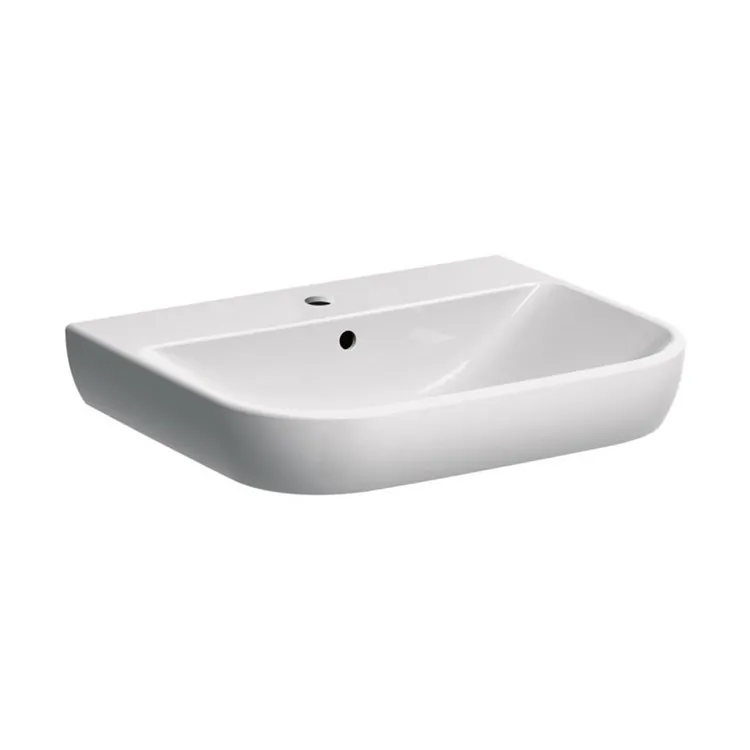 Smyle lavabo da appoggio/sospeso 60x48 bianco lucido codice prod: 500.228.01.1 product photo