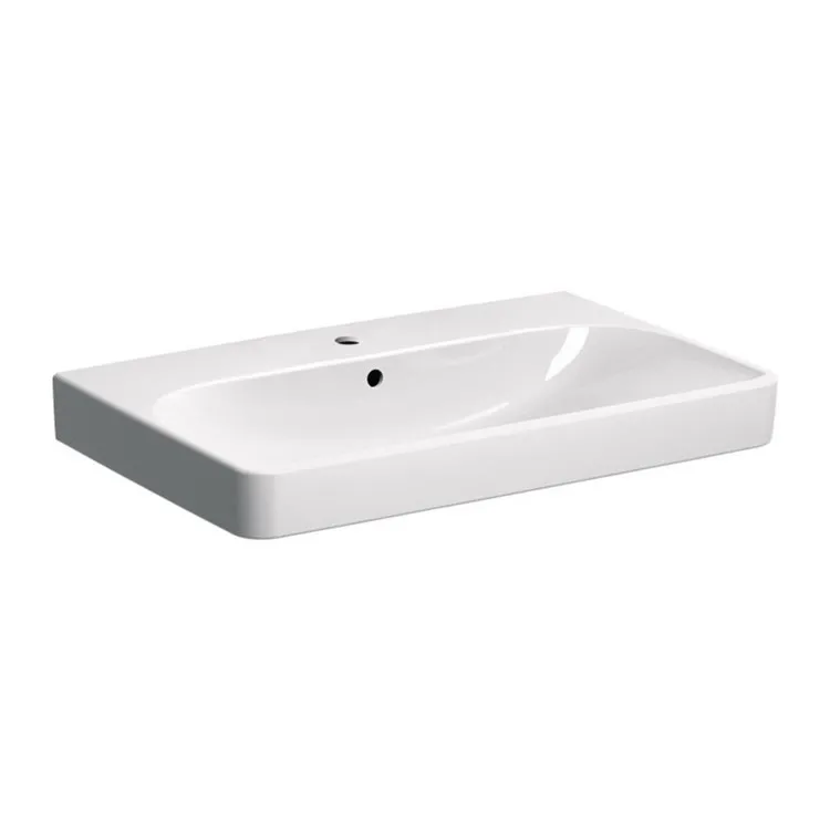 Smyle Square lavabo da appoggio/sospeso 75x46 bianco lucido codice prod: 500.249.01.1 product photo