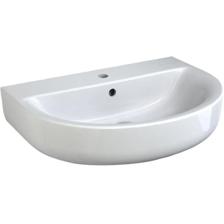 Connect Arc lavabo 65x46 bianco lucido monoforo codice prod: E773201 product photo