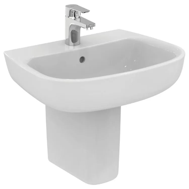 Esedra lavabo 60x46 bianco lucido monoforo codice prod: T279801 product photo