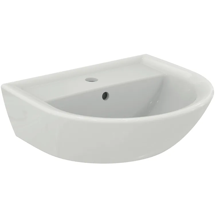 Eurovit lavabo da appoggio 50x17,5 bianco lucido codice prod: W332801 product photo