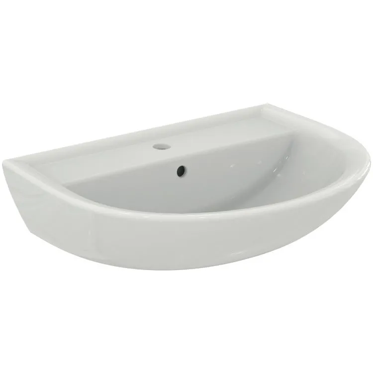 Eurovit lavabo da appoggio 65x18 bianco lucido codice prod: W332201 product photo