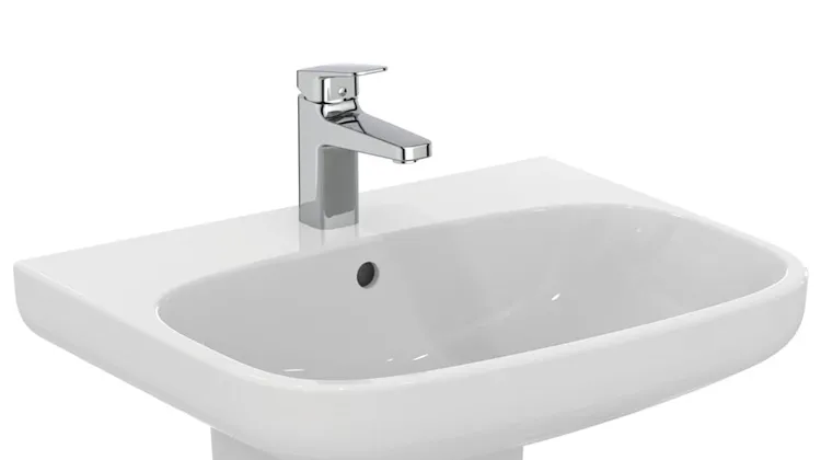 I.Life A lavabo da appoggio 60x18 bianco lucido codice prod: T451101 product photo