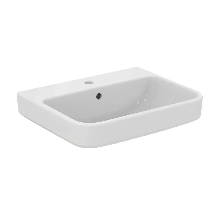 I.Life B lavabo da appoggio 40x55 bianco lucido codice prod: T460801 product photo