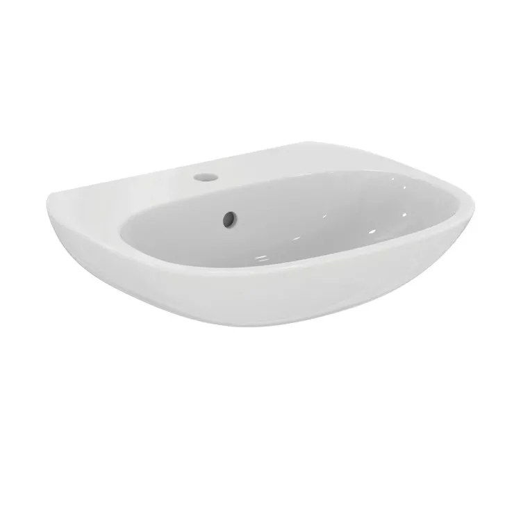 Tesi design lavabo sospeso 60x48 bianco lucido monoforo codice prod: T352201 product photo