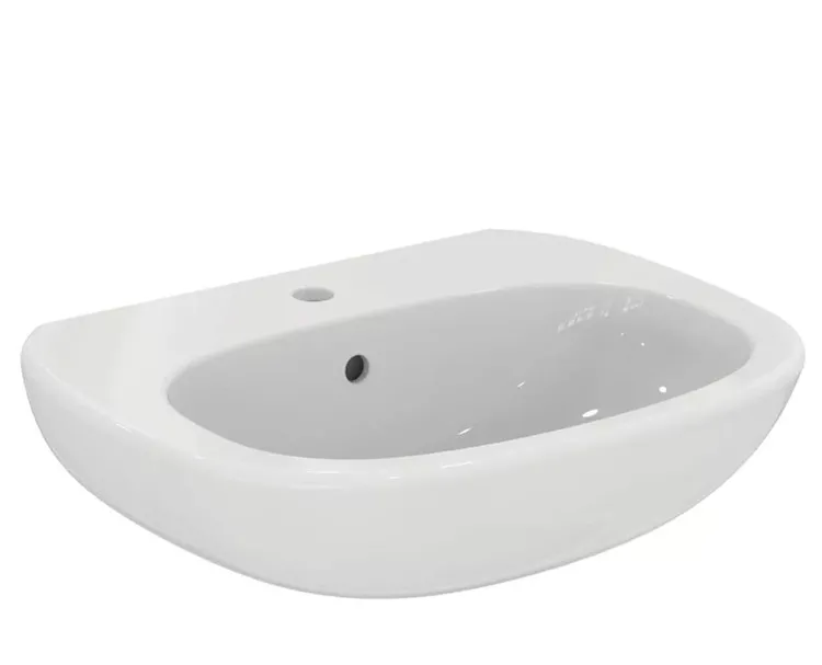 Tesi lavabo da appoggio 65x54,5 bianco lucido monoforo codice prod: T090201 product photo