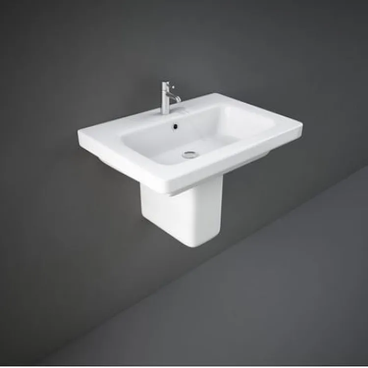 Resort lavabo a colonna 65x46 bianco codice prod: REWB00003 product photo