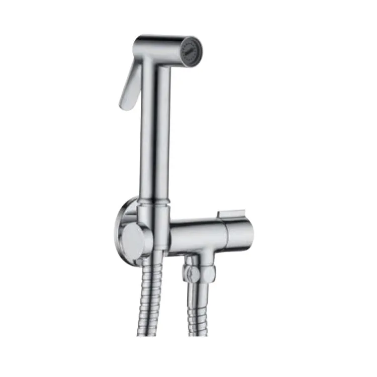KIT BIDET MISCELATORE BIDET CON RUBINETTO INCLUSO SUPPORTO/DOCCETTA FLEX 120 CM CROMATO codice prod: ZDUP109CR product photo
