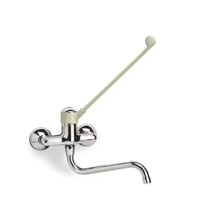 Classic miscelatore lavello a parete cromato con leva antiurto codice prod: 846 010 product photo