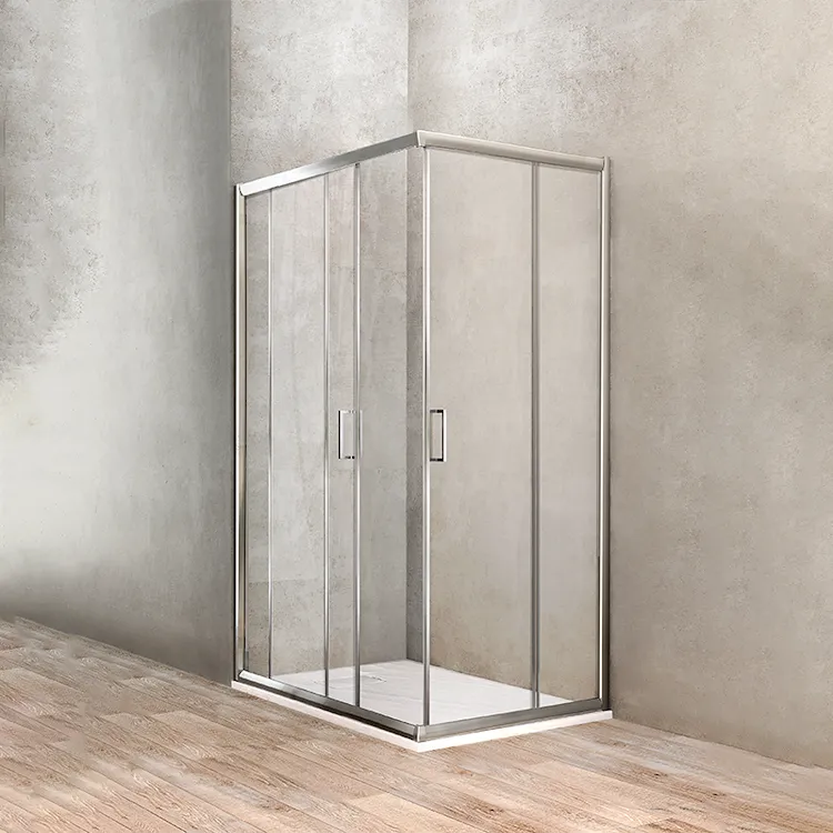 Gold porta doccia 72x74 profilo cromato e vetro trasparente codice prod: BBGOLTPSAN0075 product photo