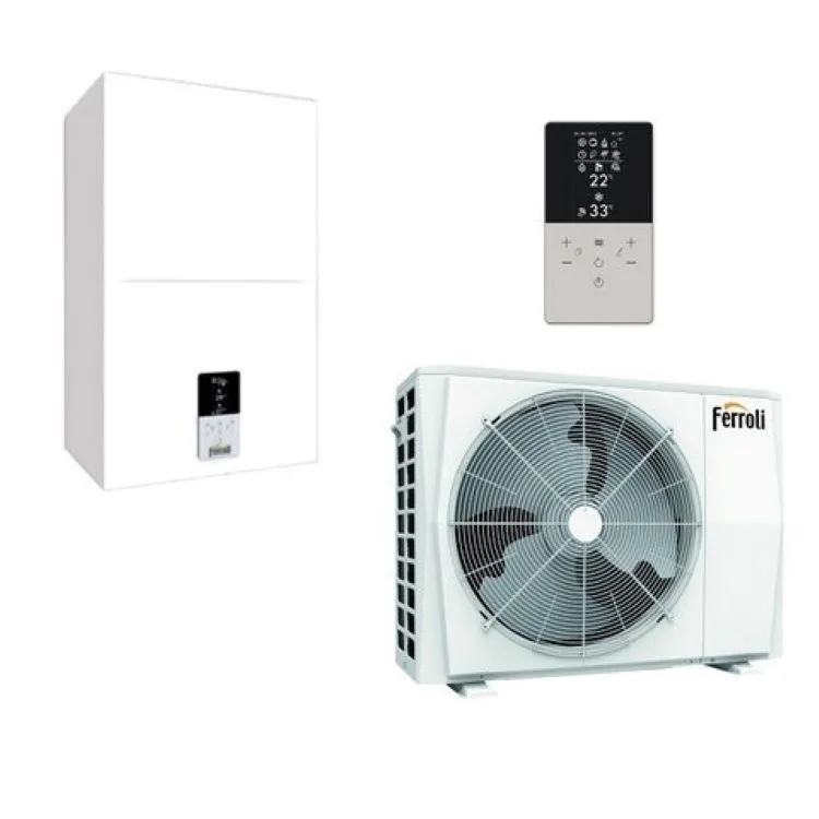 Pompa di calore Sistema Ibrido Reversibile Aria-Acqua Inverter Omnia S 3,2 Hybrid 28C 6kw R32 codice prod: 0XHK6EWA product photo