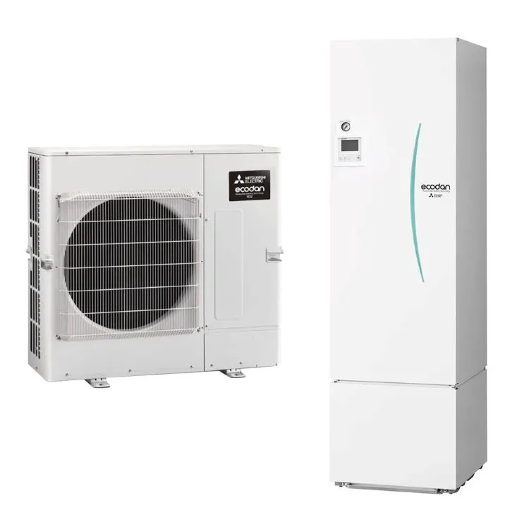 Pompa di calore Ecodan 8 kw inverter monofase + hydrotank small 300 lt. codice prod: SUZ-SWM80VA2 ERST30D-VM2ED product photo