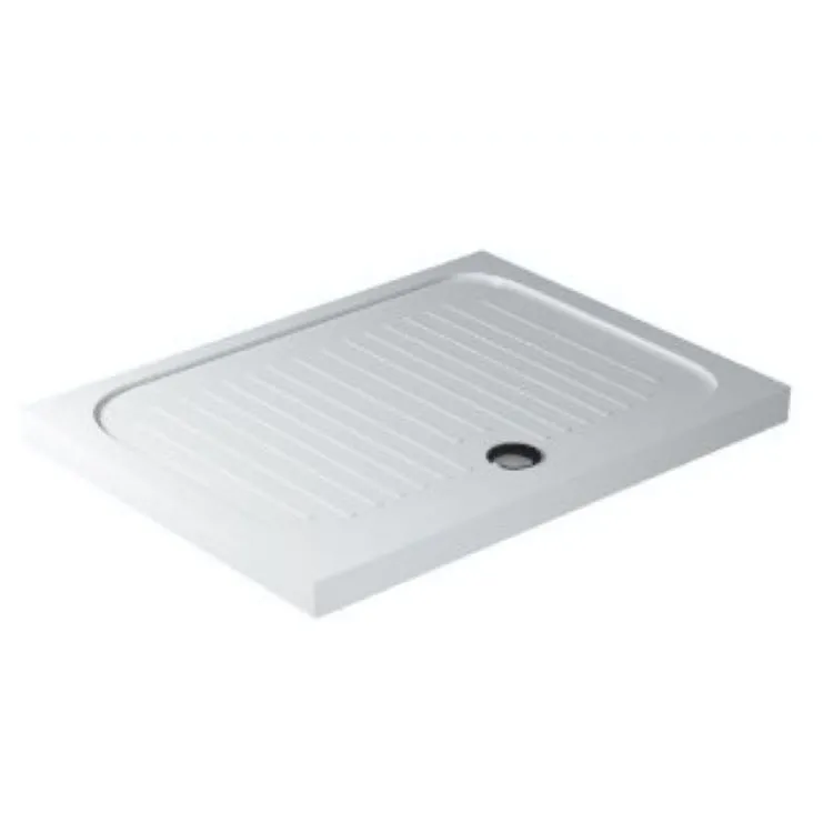Piatto doccia ceramica 110 x 75 bianco serie H6 Flat codice prod: 1023 product photo