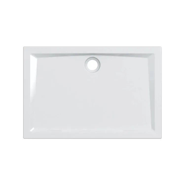 60 piatto doccia ceramica rettangolare 100X70 bianco h 6 codice prod: 550.054.00.1 product photo