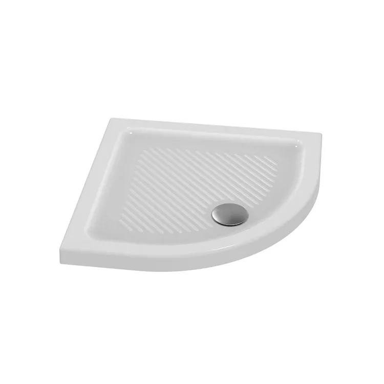 Connect piatto doccia 80x80 bianco lucido in ceramica codice prod: T266601 product photo