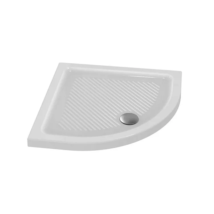 Connect piatto doccia angolare 90x90 bianco lucido in ceramica codice prod: T266801 product photo