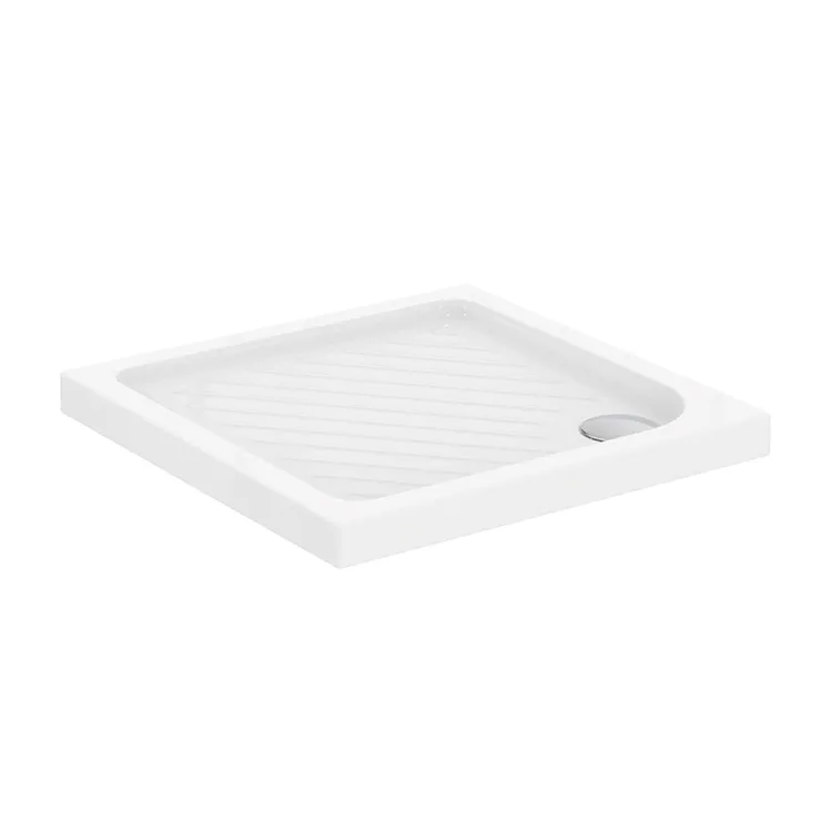 Gemma 2 piatto doccia ceramica quadrato 80x80 bianco h 7 codice prod: T468701 product photo