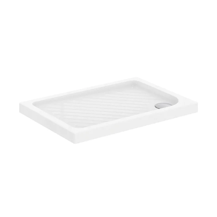 Gemma 2 piatto doccia ceramica rettangolare 100x70 bianco h 7 codice prod: T469201 product photo