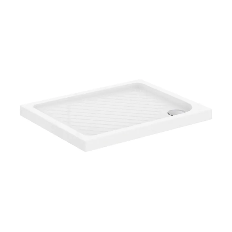Gemma 2 piatto doccia ceramica rettangolare 100x80 bianco h 7 codice prod: T469301 product photo