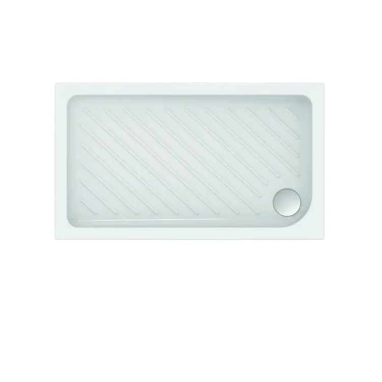 Gemma 2 piatto doccia ceramica rettangolare 120x80 bianco h 7 codice prod: T469401 product photo