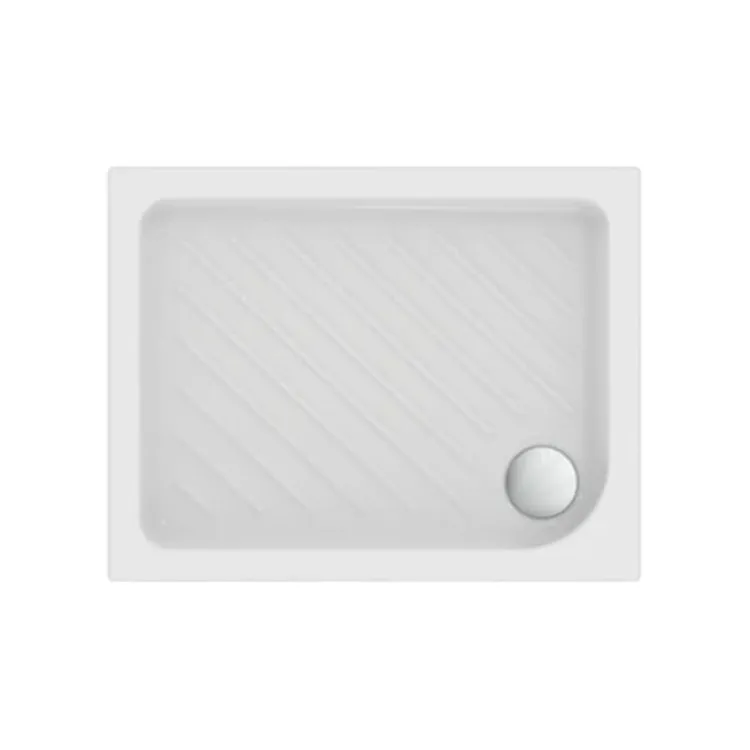 Gemma 2 piatto doccia ceramica rettangolare 90x70 bianco h 7 codice prod: T469101 product photo