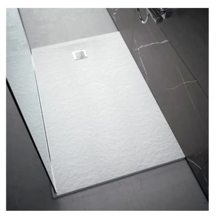 Ultra Flat S piatto doccia 120x80 bianco opaco effetto pietra codice prod: K8227FR product photo