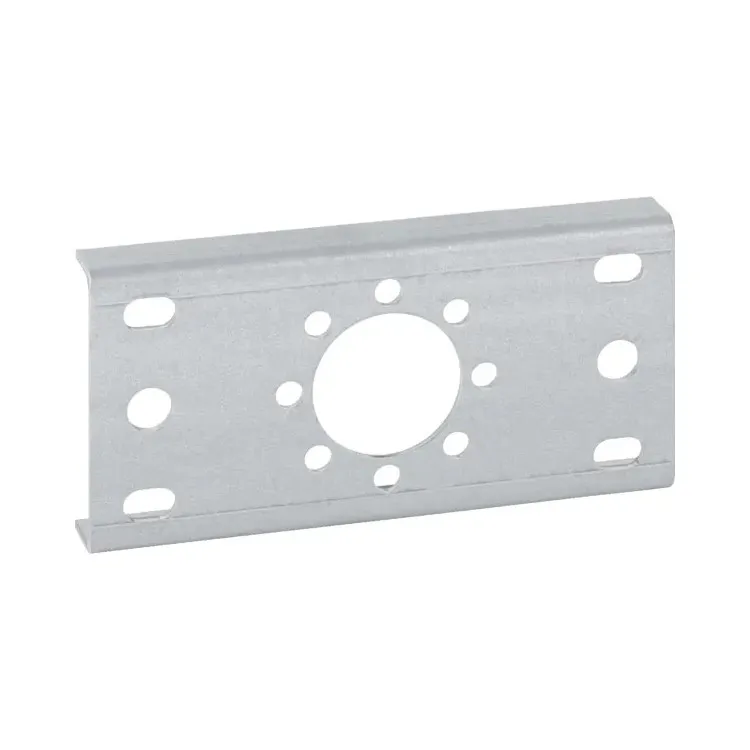 Lastra di montaggio diritta in acciaio zincato da 12 cm codice prod: 601.736.00.1 product photo