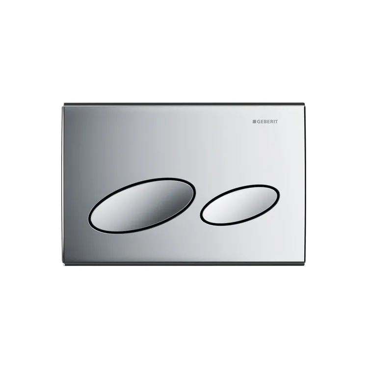 Placca 2 tasti Kappa 20 cromata codice prod: 115.228.21.1 product photo