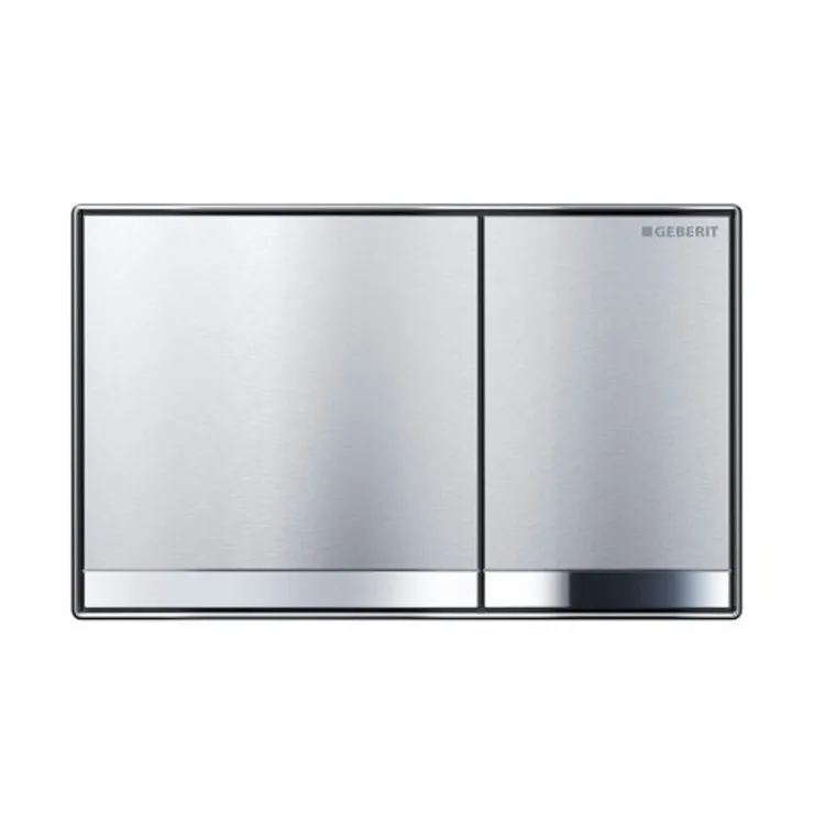 Placca a due tasti Sigma 60 cromo opaco codice prod: 115.792.GH.1 product photo