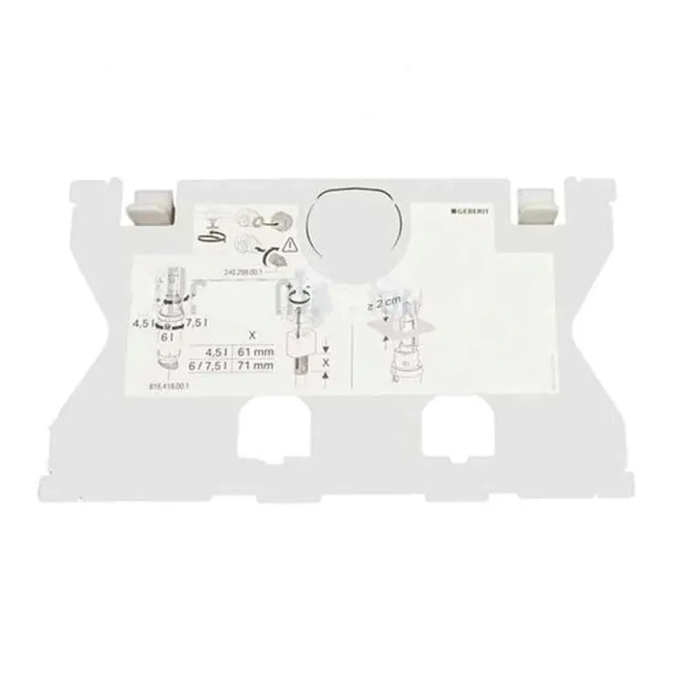 Placca di protezione per cassette incasso codice prod: 241.824.00.1 product photo