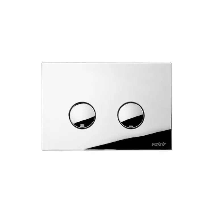 Placca p4 cm2p abs 14,5 x 21,5 cromato lucido codice prod: VS0869335 product photo