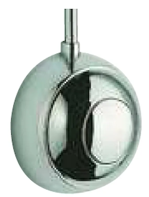Comando pneumatico esterno cromo lucido codice prod: DSV08163 product photo