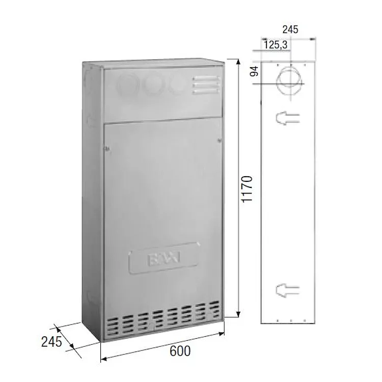Cassa contenimento universale caldaia codice prod: KHG71410991 product photo