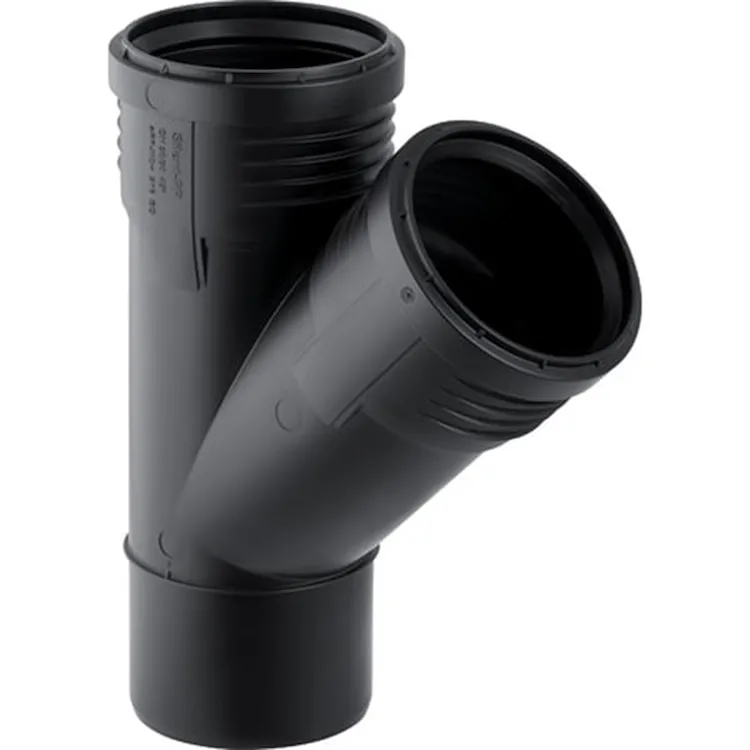 Silent-pp gtea  braga 45&deg;         90x 50 silenziato polipropilene innesto codice prod: 390.432.14.1 product photo