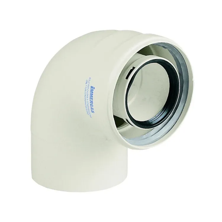 Kit curva diametro 90 per scarico fumi coassiale codice prod: 3.012093 product photo